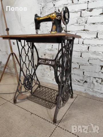 Стара шевна машина singer, снимка 2 - Шевни машини - 50427051