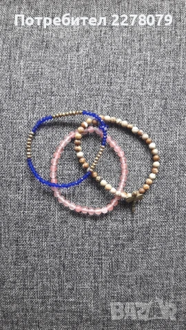 Гривна от яспис - ръчна изработка, снимка 2 - Гривни - 50996537