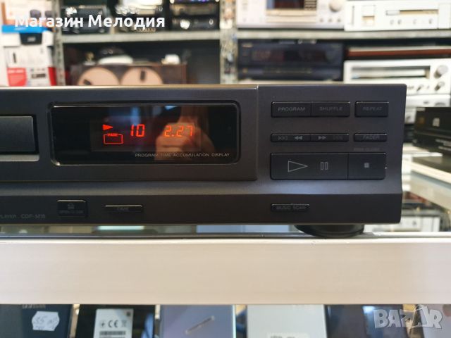 CD Player SONY CDP-M18 В отлично техническо състояние, много добър външен вид., снимка 5 - Декове - 45420177