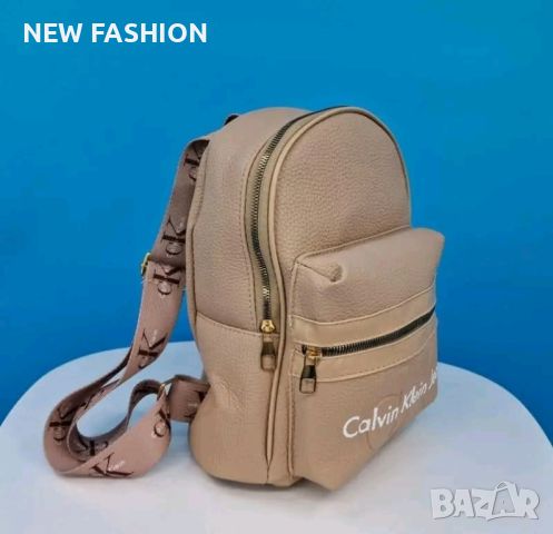 Дамски Кожени Раници CALVIN KLEIN , снимка 5 - Чанти - 46164266