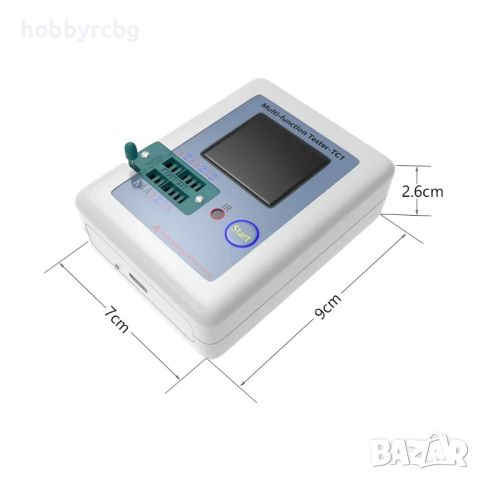 TC1 Мултифункционален тестер за транзистори, кондензатори, резистори, снимка 3 - Други инструменти - 46065890