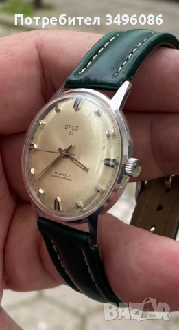 Стар немски часовник OSCO S, снимка 12 - Мъжки - 53938491