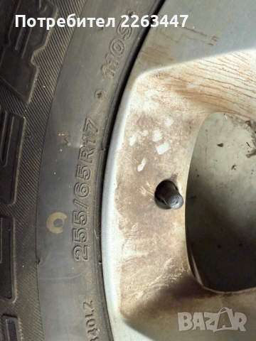 Гуми с джанти за Нисан Навара 255/65/17, снимка 4 - Гуми и джанти - 54021928