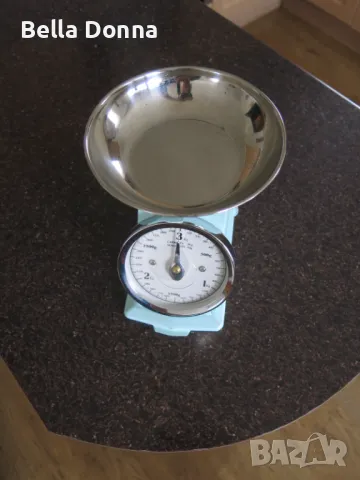 Ретро кухненска везна до 3кг, снимка 7 - Аксесоари за кухня - 49620614