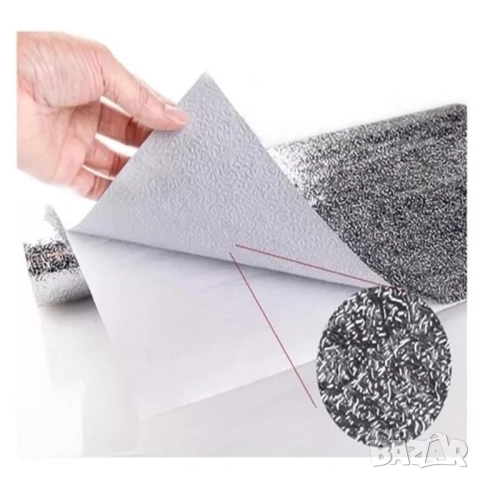 Самозалепващо алуминиево или цветно PVC фолио 