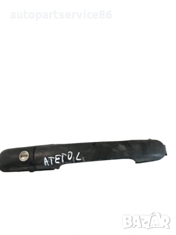 Външна дръжка за предна лява врата черна за Mercedes Atego (1997-2006) 