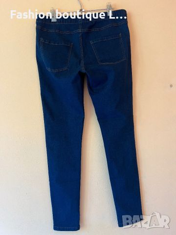 Beloved Дънкен клин панталон с еластант 42 размер 👖 , снимка 3 - Панталони - 45747879
