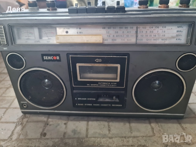 Ретро Радио Sencor Ssw 4461, снимка 4 - Радиокасетофони, транзистори - 52794427