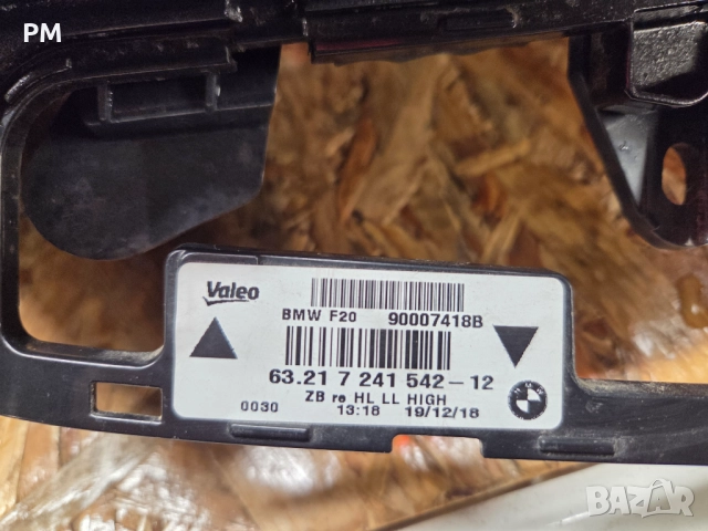 Десен стоп LED R BMW 1 Series  F20 2012-2015 Valeo-Orifinal, снимка 7 - Части - 52930301