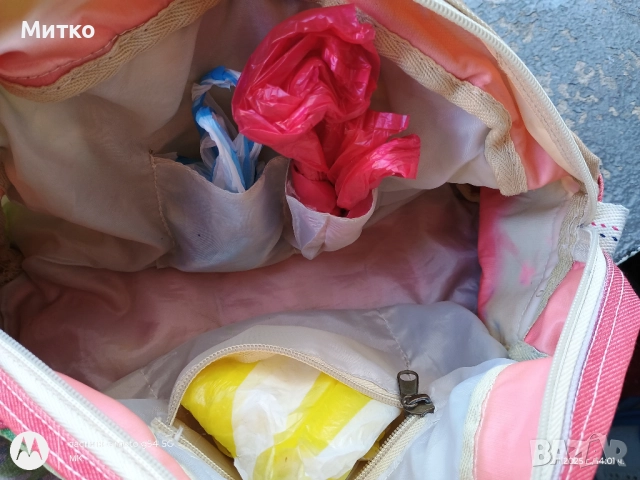 Тинейжърска арт брезентова дамска чанта, снимка 9 - Чанти - 52642487