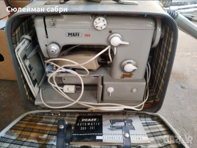 Шевна машина pfaff 360, снимка 7 - Други машини и части - 54222854