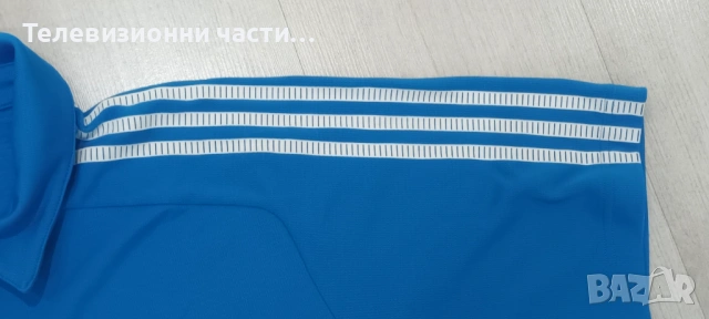 Оригинална Adidas Climacool Polo тениска W51928 с яка, в отлично състояние, размер М, снимка 4 - Тениски - 54173647