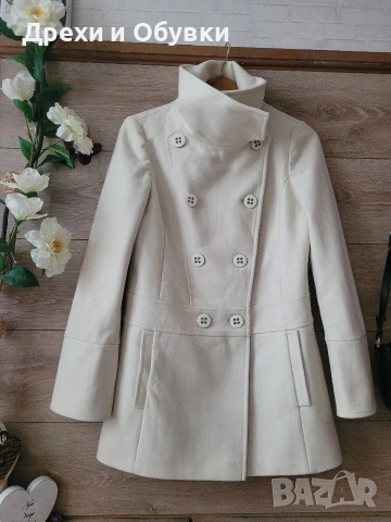 Палто вълна италиански бранд LAZZARI , снимка 2 - Палта, манта - 53060721