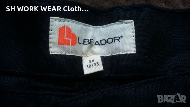 L.Brador Work Trouser размер 54 / XL работен панталон W4-111, снимка 14 - Панталони - 45136497