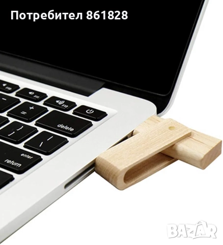 Флаш памет в дървена кутия 16GB, снимка 6 - USB Flash памети - 52938461