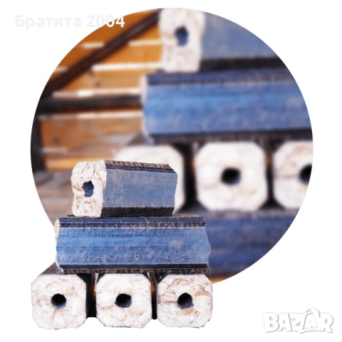 ЕкоБрикети тип КАДИ 25кг. от Братята 2004