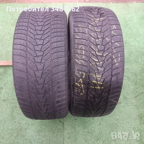 255 45 19 HANKOOK 2броя зимни дот 2021г , снимка 1 - Гуми и джанти - 48342757