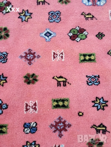 Ръчно тъкан вълнен персийски килим.Антика за ценители., снимка 4 - Килими - 51464918