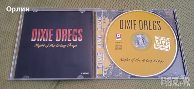 Dixie Dregs - Night Of The Living Dregs Live, снимка 3 - CD дискове - 45890207