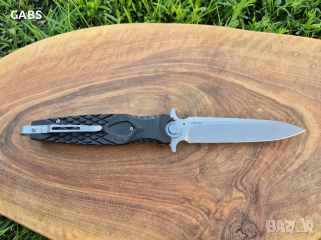 Руски сгъваем нож НОКС Кондор 2,дизайн А.Бирюков, снимка 2 - Ножове - 50667355