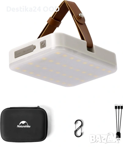 Акумулаторна къмпинг LED лампа 1100LM мощна къмпинг светлина 11000mAh