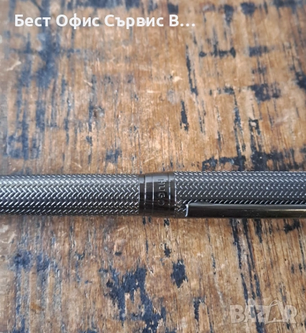 химикалка HUGO BOSS Gun метал с шарки тип рибена кост, снимка 7 - Ученически пособия, канцеларски материали - 53382601