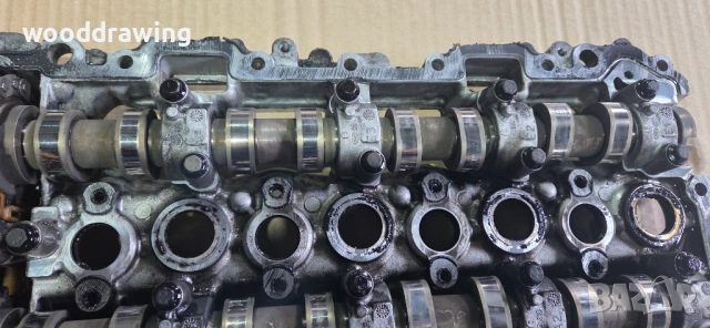 Глава с валове Peugeot 1.6 hdi, снимка 3 - Части - 51376874