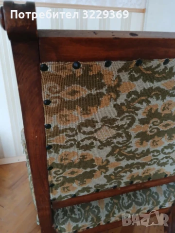 Ретро антика винтидж кресло, снимка 4 - Дивани и мека мебел - 51370942