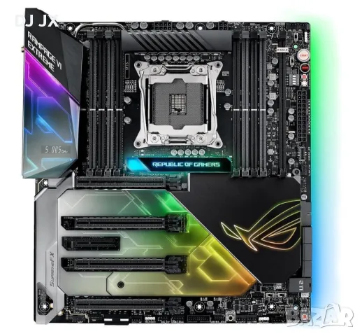 Asus Rampage VI Extreme + i7-7800X + 40Gb G.Skill, снимка 1 - Геймърски - 49036718