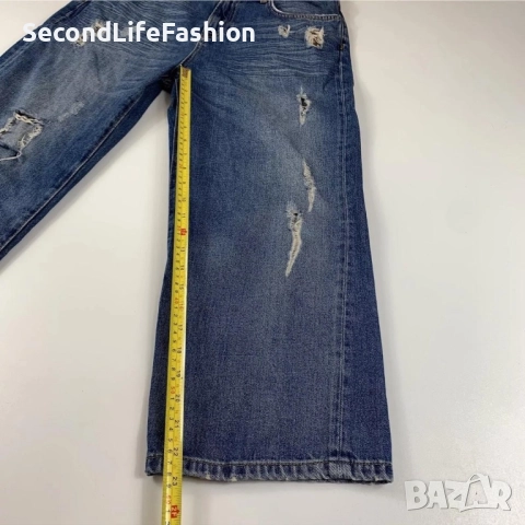 Дамски дънки Max & Co , размер 27, сини., снимка 6 - Дънки - 52574493