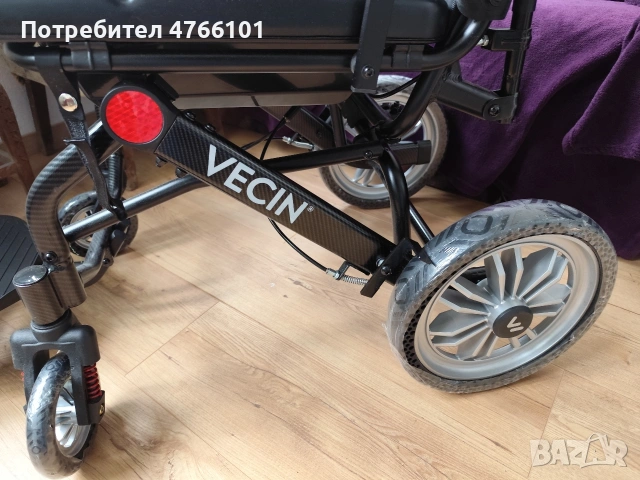 Сгъваема инвалидна количка , снимка 6 - Инвалидни колички - 53843971