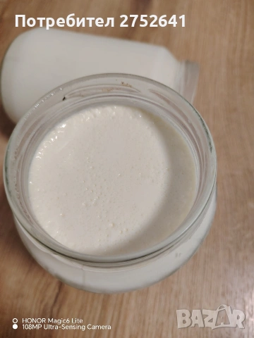 Домашно приготвено кисело мляко 