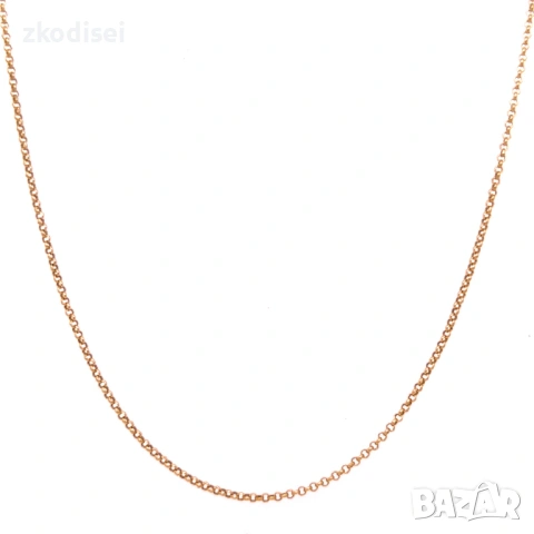 Златен синджир 2,06гр. 45,0см. 14кр. проба:585 модел:37481-6, снимка 2 - Колиета, медальони, синджири - 54051476