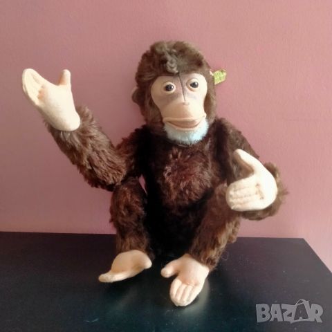 Колекционерска мека играчка Steiff Jocko Monkey 5335.03, снимка 2 - Колекции - 46427823