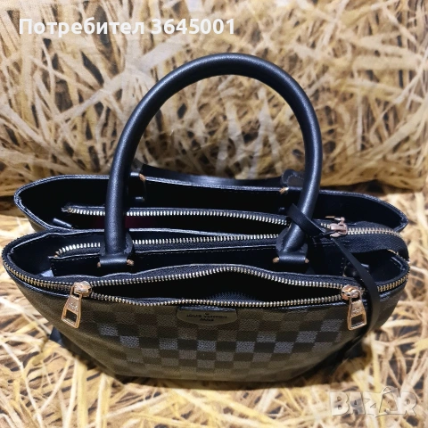 Луксозна дамска чанта Louis Vuitton от висококачествена изкуствена кожа, има и дълга дръжка.Нова , снимка 8 - Чанти - 53193102