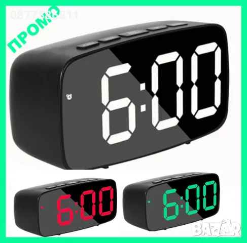 НОВИ СВЕТЕЩИ ЧАСОВНИЦИ.ПОСТОЯННО СВЕТЕЩ LED ЧАСОВНИK НА ТОК С ТЕРМОМЕТЪР SVETESHT CHASOVNIK., снимка 1