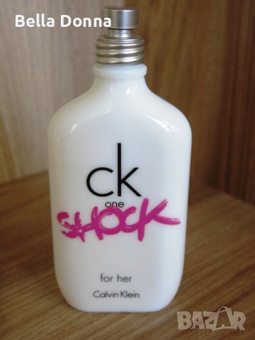 100% оригинален парфюм CK ONE Shock for her Eau de Toilette за жени, 100мл, снимка 2 - Дамски парфюми - 44939107