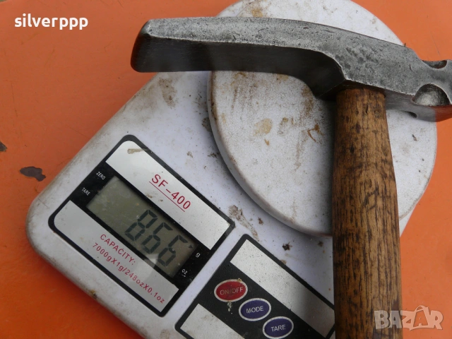  Стар английски каменарски чук - 333 , снимка 6 - Други инструменти - 53926908