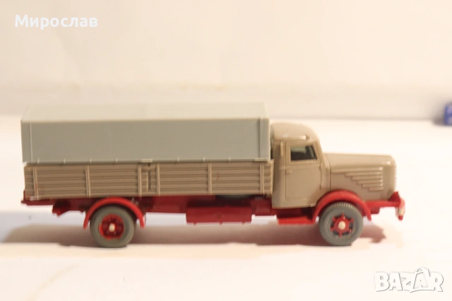 WIKING HO 1/87 BUSSING ВЛЕКАЧ КАМИОН МОДЕЛ, снимка 4 - Колекции - 53859437