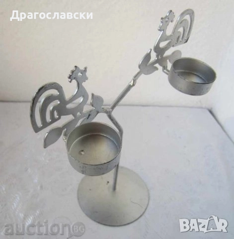 ВЕЗНА везничка, декоративна-свещник за бюро фигура, крава, петел, жена, костенурка, свещници, снимка 13 - Декорация за дома - 28874441