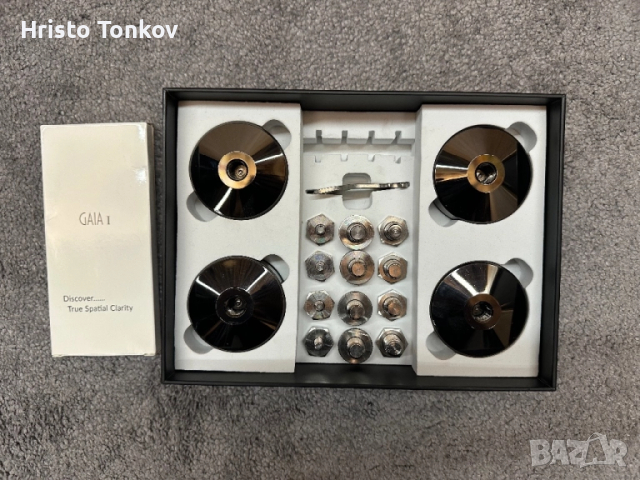 Продавам Isoacoustics GAIA I (4бр.) до 105кг, аудиофилски крака, снимка 3 - Други - 52168926