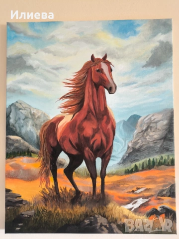 Картина - величествен кон