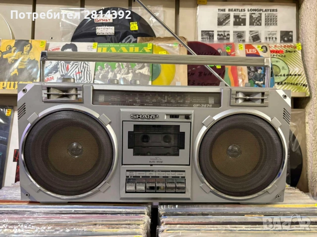 Касетофони SHARP GF-9494 GF-666 GF-7474, снимка 7 - Радиокасетофони, транзистори - 54129629
