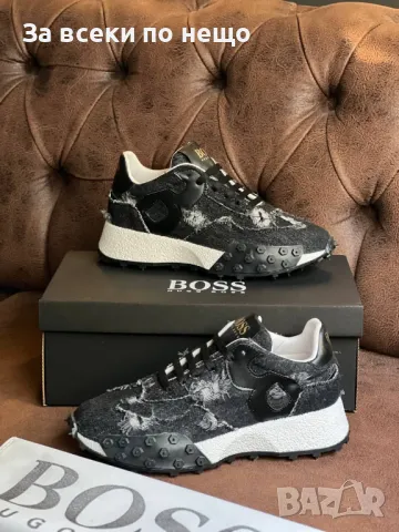 Hugo Boss Дамски Маратонки👟Дамски Спортни Обувки Хуго Бос - Налични Различни Цветове Код E165, снимка 7 - Маратонки - 50237520