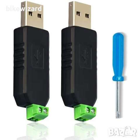 USB към RS485 конвертор-адаптер CH340 чип 64-битов – съвместим с Windows/Mac/Linux НОВИ