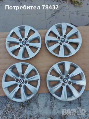 Оригинални тасове за Рено / Renault 16 цола, снимка 2 - Аксесоари и консумативи - 53816863