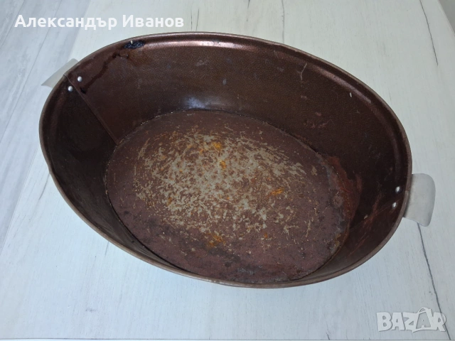 Стара ламаринена играчка корито, снимка 4 - Колекции - 54097349