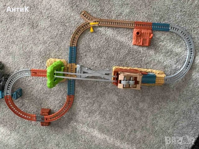 Голям Сет Релси за Влакче Thomas and Friends, снимка 10 - Влакчета, самолети, хеликоптери - 47168748