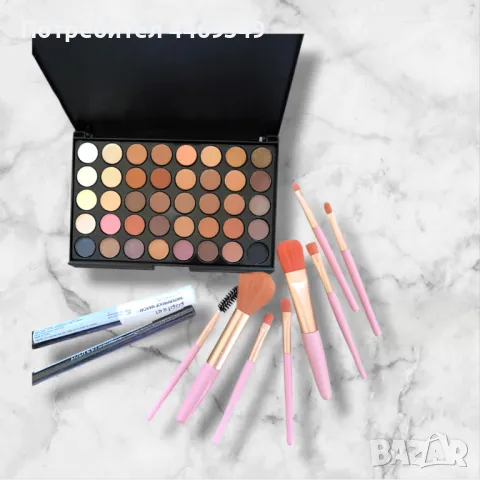 Палитра сенки за очи + ПОДАРЪК втора, снимка 4 - Козметика за лице - 50239782