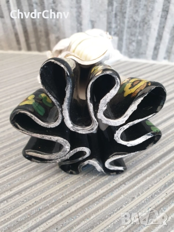 Малка порцеланова фигура/момиче с кошница/Mola Cagliara/статуетка 14см, снимка 7 - Статуетки - 51441514